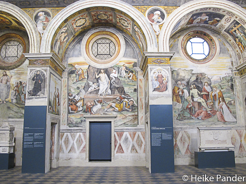 Fresken im Nonnenchor, ehem. Benediktinerkloster San Salvatore,