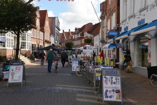 Shopping Street in Tønder.