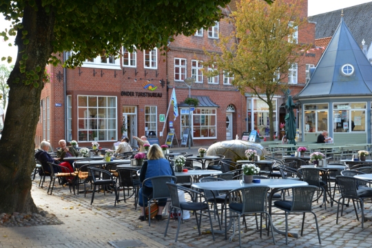 Marktplatz in Tønder.