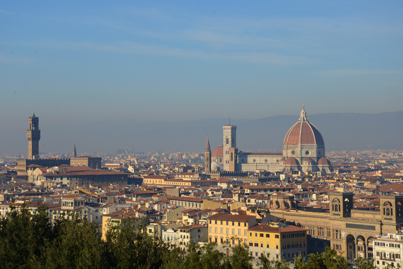 Aussicht Piazzale Michelangelo
